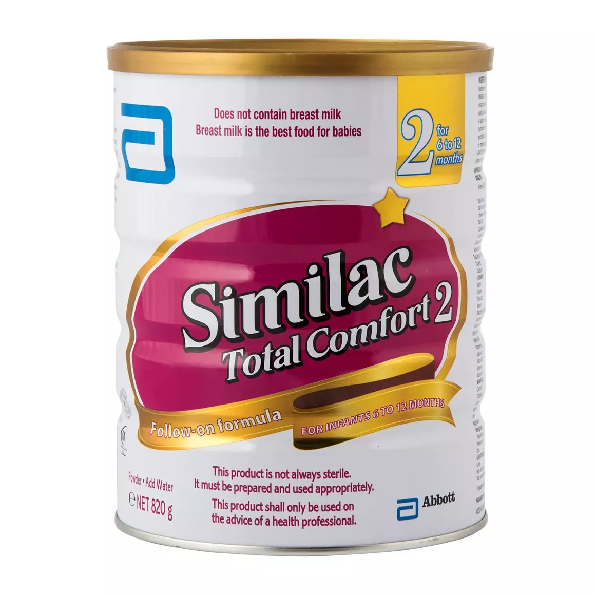 Similac Total Comfort 2 Formula 820g Similac Total Comfort 2 Formula 820g
