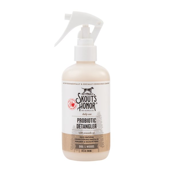 Skout's Honor Dog Of The Woods Probiotic Detangling Spray 236ml Skout's Honor Dog Of The Woods Probiotic Detangling Spray 236ml