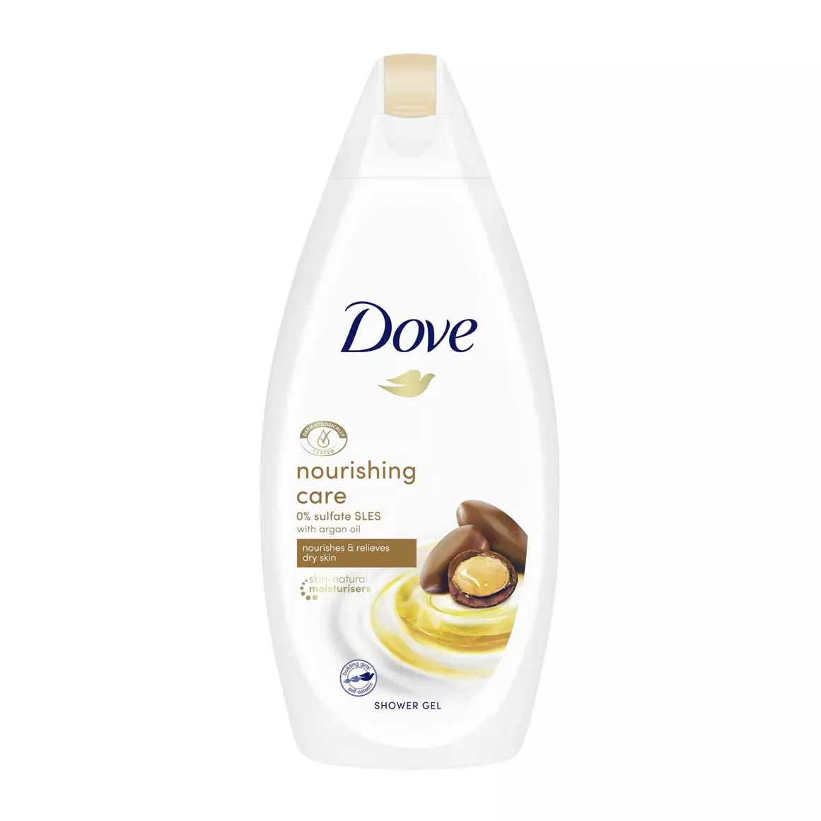 Dove Nourishing Care Shower Gel with Argan Oil 500ml Dove Nourishing Care Shower Gel with Argan Oil 500ml