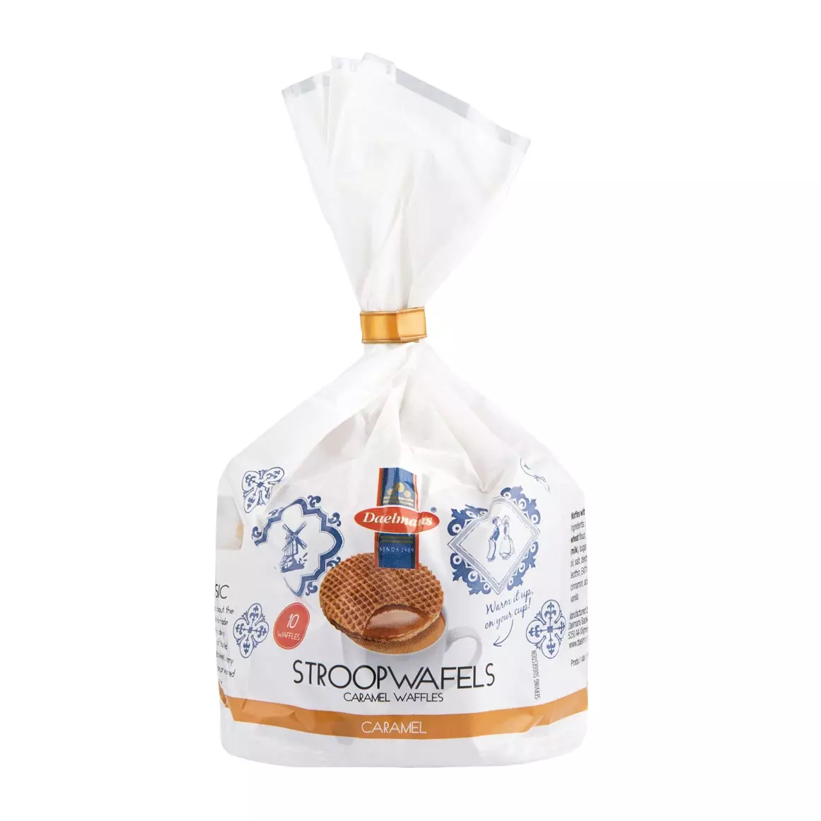 Daelmans Caramel Stroopwafels 10 Pcs Daelmans Caramel Stroopwafels 10 Pcs