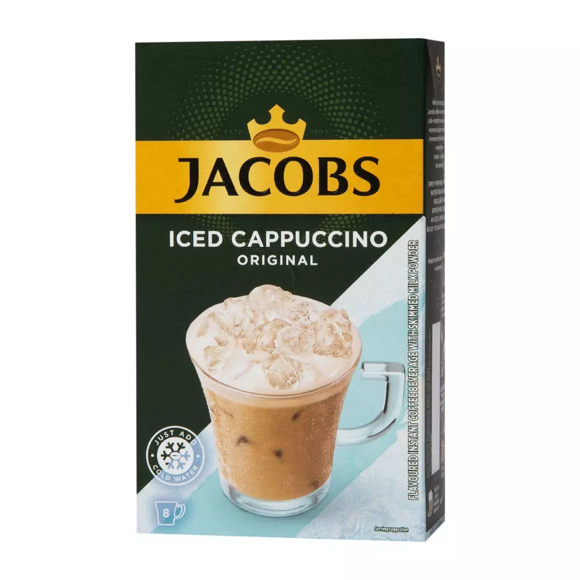Jacobs Original Iced Cappuccino Sachets 8x20.5g