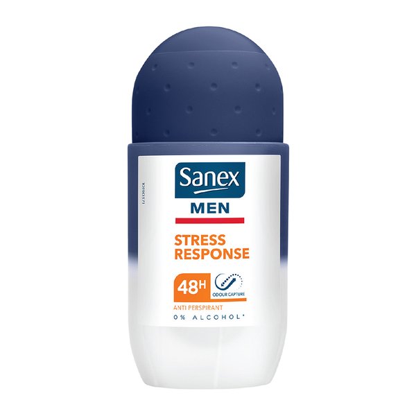 Sanex Men Stress Response Roll On 50ml Sanex Men Stress Response Roll On 50ml