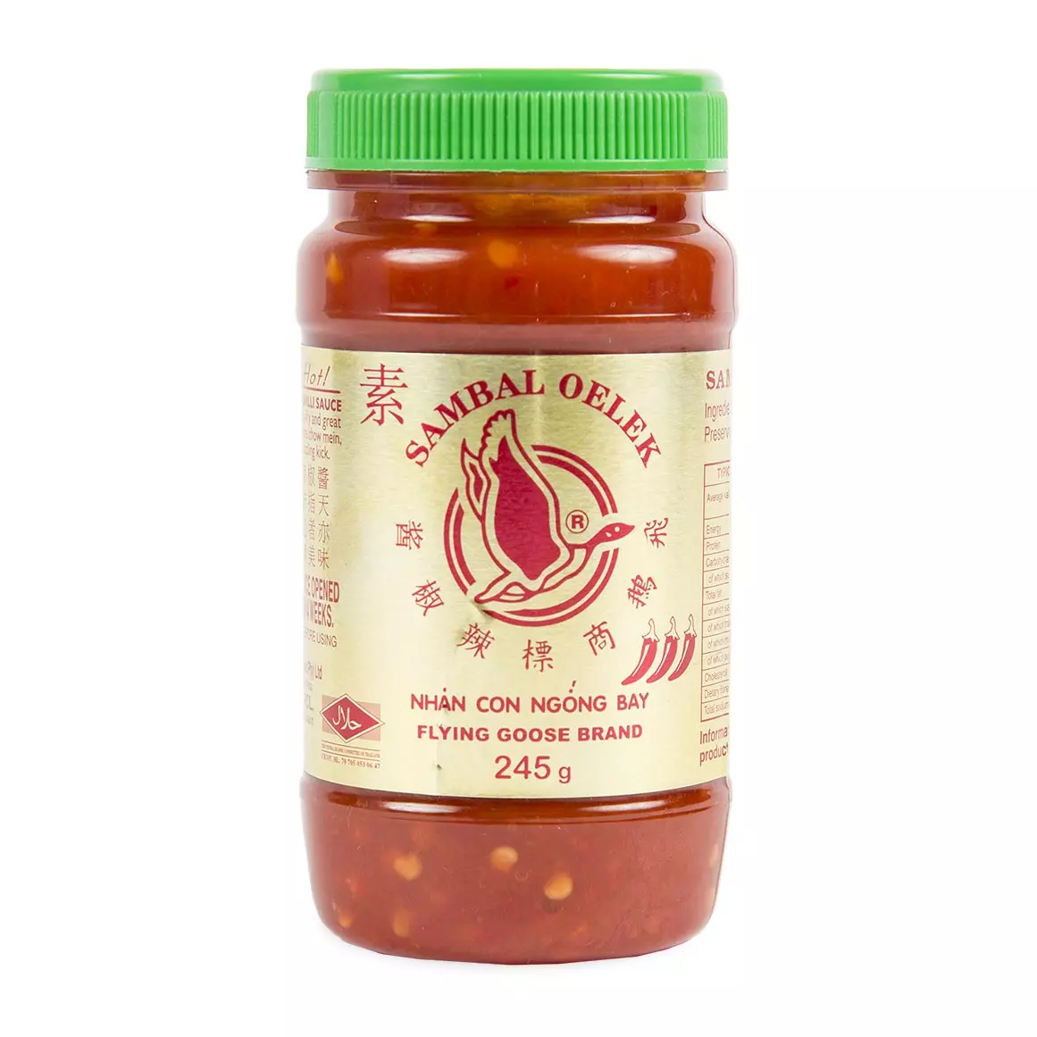 Flying Goose® Sambal Oelek 245g Flying Goose® Sambal Oelek 245g